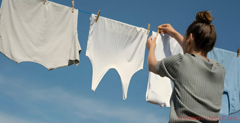 Beyaz pamuklu kıyafetleri kar gibi parlak tutmanın sırrı! Beyaz pamuklu kıyafetleri kar gibi parlak tutmanın sırrı!