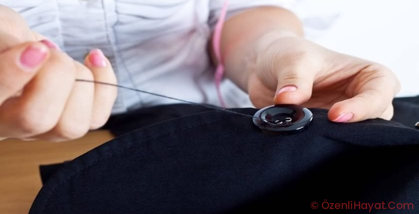 En kolay ve sağlam düğme dikme yöntemleri En kolay ve sağlam düğme dikme yöntemleri