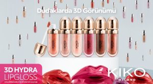 Parlak Gülüşlerin Sırrı: KIKO Milano 3D Hydra Lipgloss