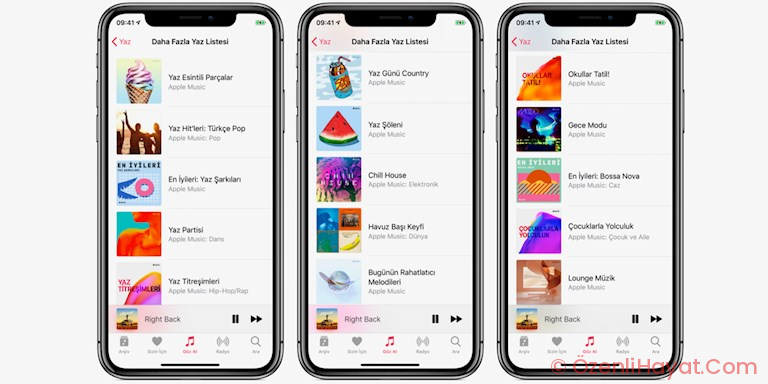 APPLE MUSIC’E YAZ GELDİ!