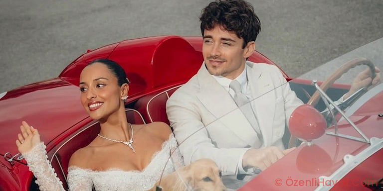 Charles Leclerc ve Alexandra Saint Mleux’nün Masalsı Seremonisi
