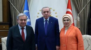 Emine Erdoğan’dan BM Genel Sekreteri Guterres’e verilen ödüle ilişkin paylaşım