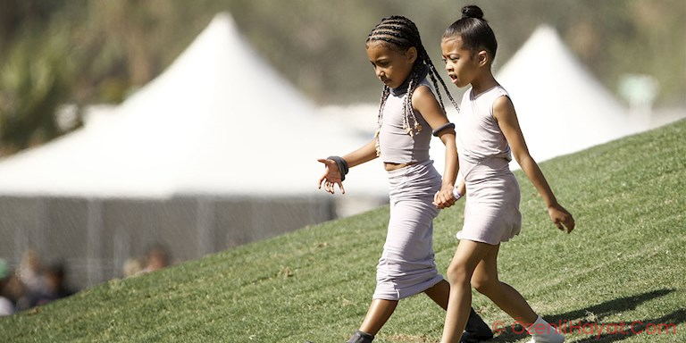 EN KÜÇÜK STİLİST: NORTH WEST EN KÜÇÜK STİLİST: NORTH WEST