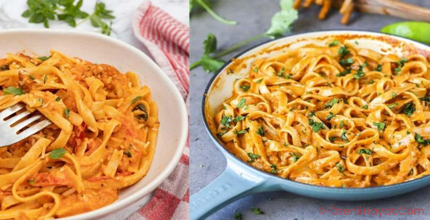 Klasik makarnaları unutun! Tek tencerede kremalı sebzeli demleme makarna tanımı