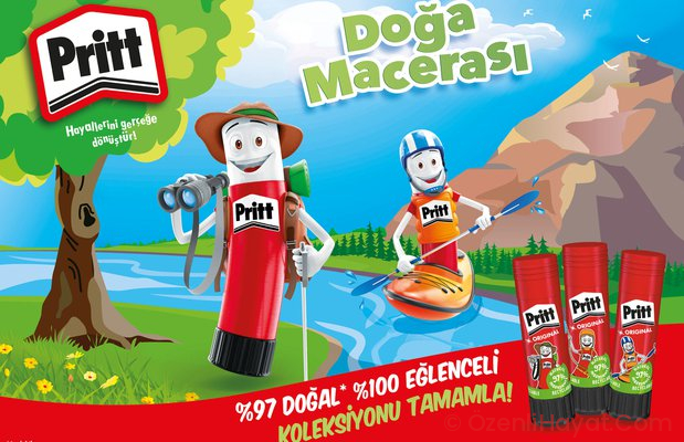 Macera sever çocuklar için Pritt’ten 4 yeni karakter