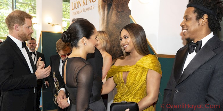MEGHAN MARKLE VE BEYONCE ASLAN KRAL SİNEMASININ GÖSTERİMİNDE BİR ORTAYA GELDİ MEGHAN MARKLE VE BEYONCE ASLAN KRAL SİNEMASININ GÖSTERİMİNDE BİR ORTAYA GELDİ