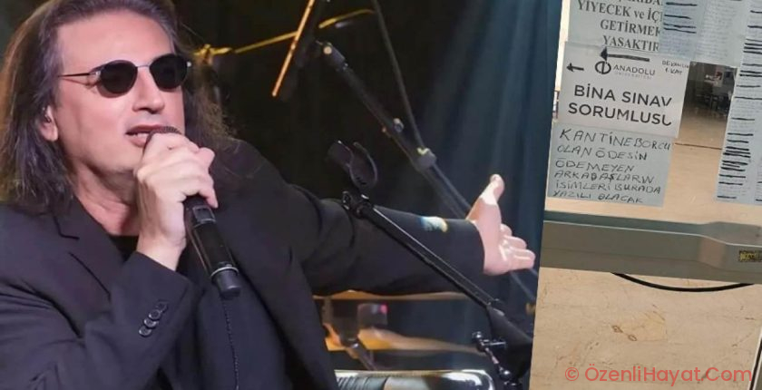 Ünlü müzikçi Çelik borcunu ödemeyen öğrencileri ifşa eden kantinciye ateş püskürdü! Ünlü müzikçi Çelik borcunu ödemeyen öğrencileri ifşa eden kantinciye ateş püskürdü!