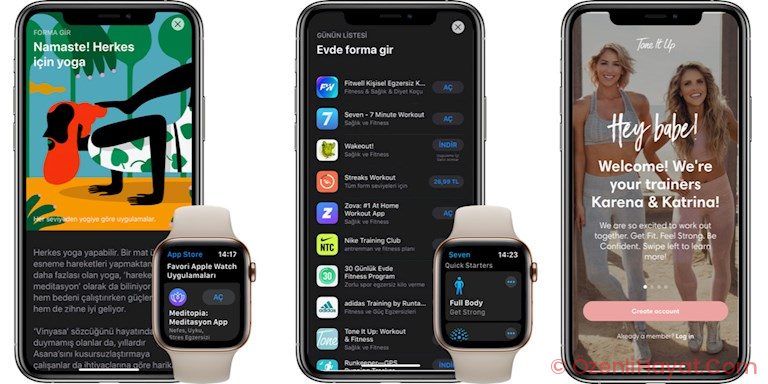APP STORE EDİTÖRLERİNİN ÖNERDİĞİ FITNESS UYGULAMALARI