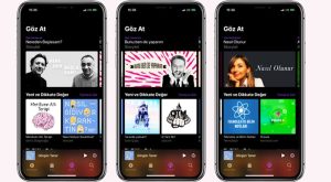 BAYRAMI APPLE POSCAST’LERİ GEÇİRMEYE NE DERSİNİZ?