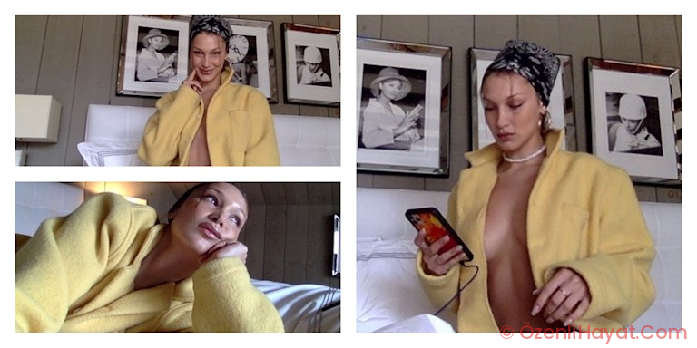 BELLA HADID’İN SARI CEKET AŞKI BİZİ DE ETKİLEDİ!