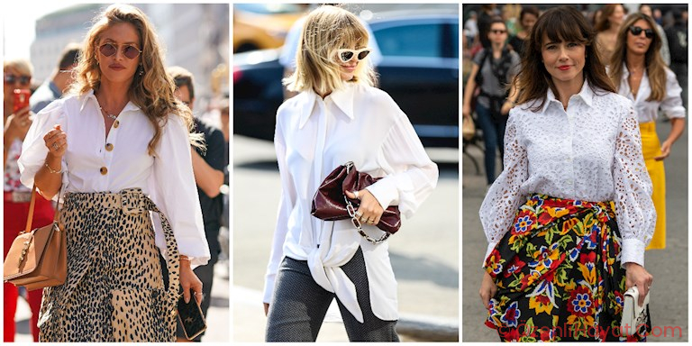 BEYAZ GÖMLEK İLE TARZ TEKLİFLERİ