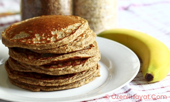 Bir bardak yulaf ile sağlıklı krepler yapabilirsiniz!