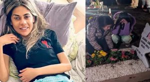 Candan kardeşlerin abla acısı dinmiyor! Gece vakti mezarının başında sarılıp ağladılar