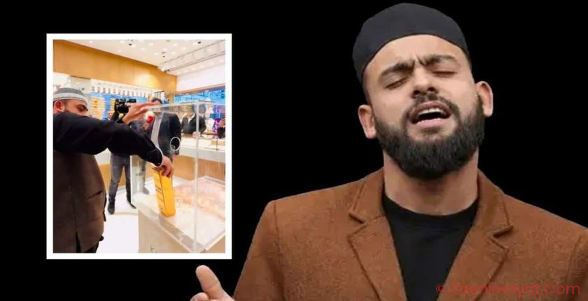 Celal Karatüre, cam fanustaki 5 kilogramlık külçe altını tek atılımda çıkardı!