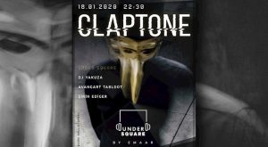 DJ CLAPTONE BİRİNCİ UNDERSQUARE AKTİFLİĞİ İÇİN İSTANBUL’A GELİYOR!