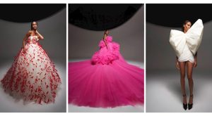 GIAMBATTISTA VALLI COUTURE KOLEKSİYONUNU JOAN SMALLS SERGİLİYOR