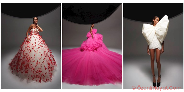 GIAMBATTISTA VALLI COUTURE KOLEKSİYONUNU JOAN SMALLS SERGİLİYOR