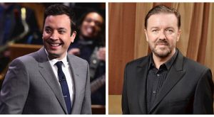 JIMMY FALLON VE RICKY GERVAIS’İN “HEY, ROBOT” OYUNU