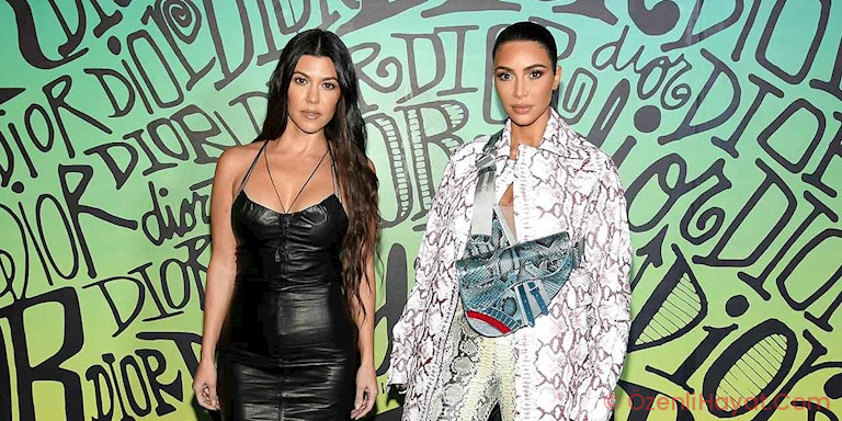 KIM KARDASHIAN KARDEŞİ KOURTNEY’İ KOVDU