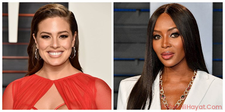 NAOMI CAMPBELL, ASHLEY GRAHAM’A GELEN ELEŞTİRİLEERE KARŞILIK VERDİ