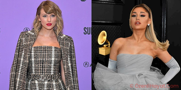 TAYLOR SWIFT VE ARIANA GRANDE YARDIM İÇİN KOLLARI SIVADI