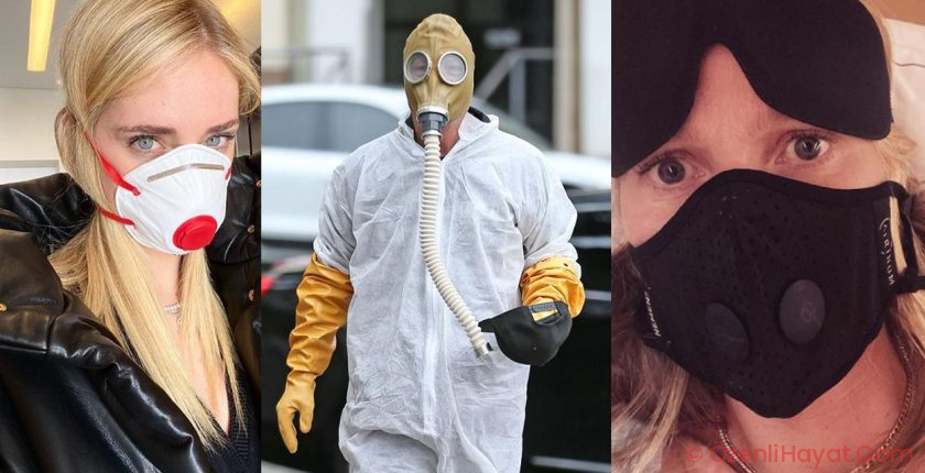 ÜNLÜLERDEN CORONA VİRÜS TEDBİRİ