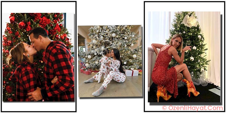 ÜNLÜLERİN GÖRKEMLİ YILBAŞI AĞAÇLARI