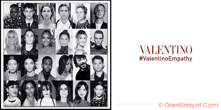 VALENTINO CORONAVİRÜS GAYRETİNE KATILDI VALENTINO CORONAVİRÜS GAYRETİNE KATILDI