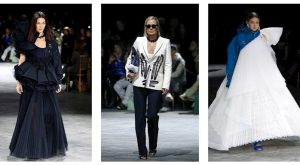 YOLANDA HADID KIZLARI İLE PODYUMDA!