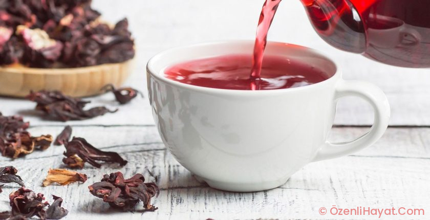 ZAYIFLATAN C VİTAMİNİ DEPOSU: HİBİSKUS ÇAYI