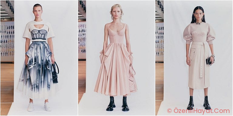 ALEXANDER McQUEEN’DEN DÖNEME ROMANTİK DOKUNUŞ ALEXANDER McQUEEN’DEN DÖNEME ROMANTİK DOKUNUŞ