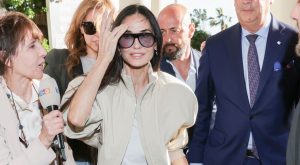 Demi Moore's Cuffed Jeans and Loafers Look in Cannes Is Better Than Any Red Carpet Gown