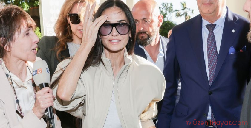 Demi Moore's Cuffed Jeans and Loafers Look in Cannes Is Better Than Any Red Carpet Gown Demi Moore's Cuffed Jeans and Loafers Look in Cannes Is Better Than Any Red Carpet Gown