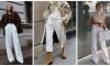 INFLUENCER’LARIN BEYAZ PANTOLON TARZLARINI DENİYORUZ INFLUENCER’LARIN BEYAZ PANTOLON TARZLARINI DENİYORUZ