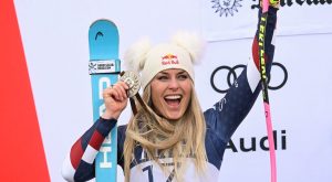 Lindsey Vonn Just Made History as the Oldest Woman Skier to Medal in a World Cup