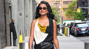 Nobody Wears Leather Better Than Simone Ashley