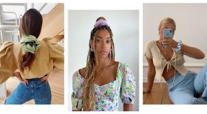 SCRUNCHIE TOKALAR SPOT IŞIKLARI ALTINDA