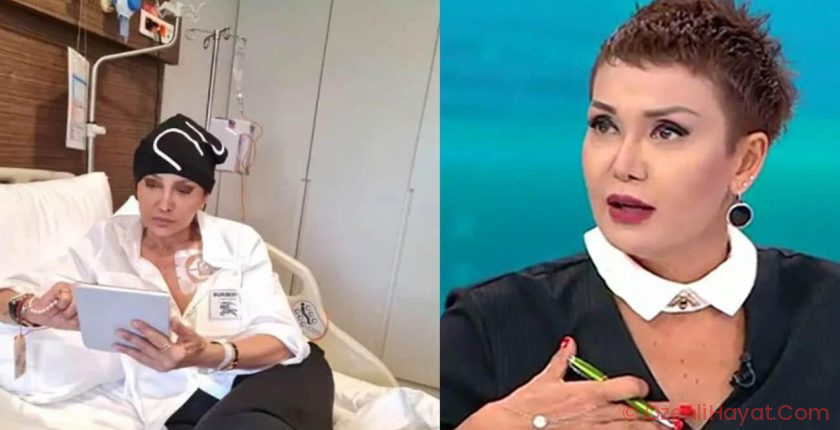 Serap Aköz kemoterapi gördüğü anları paylaştı!