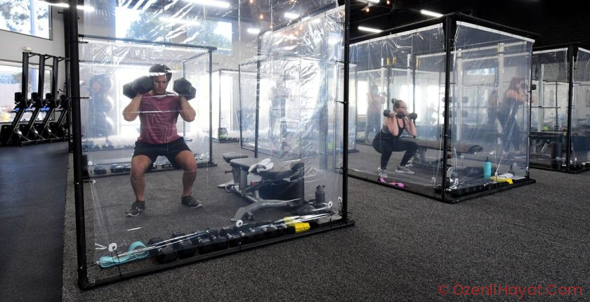 These Social Distancing Gym Pods Are Reminding People of Joe From Netflix’s You These Social Distancing Gym Pods Are Reminding People of Joe From Netflix’s You