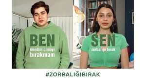 GENÇLER “BEN KENDİM OLMAYI BIRAKMAM SEN #ZORBALIĞIBIRAK” DİYOR GENÇLER “BEN KENDİM OLMAYI BIRAKMAM SEN #ZORBALIĞIBIRAK” DİYOR