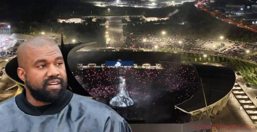 Kanye West birinci defa İstanbul’da konser verdi! 118 binlik dünya rekorunu kırdı