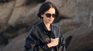 Lily Collins Endorses Capris and Naked Flats in an Anti-Emily in Paris Summer Look Lily Collins Endorses Capris and Naked Flats in an Anti-Emily in Paris Summer Look