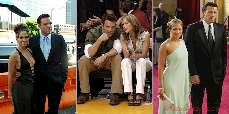 THROWBACK: JLO VE BEN AFFLECK’İN HAVALI ÇİFT GÖRÜNÜMLERİ